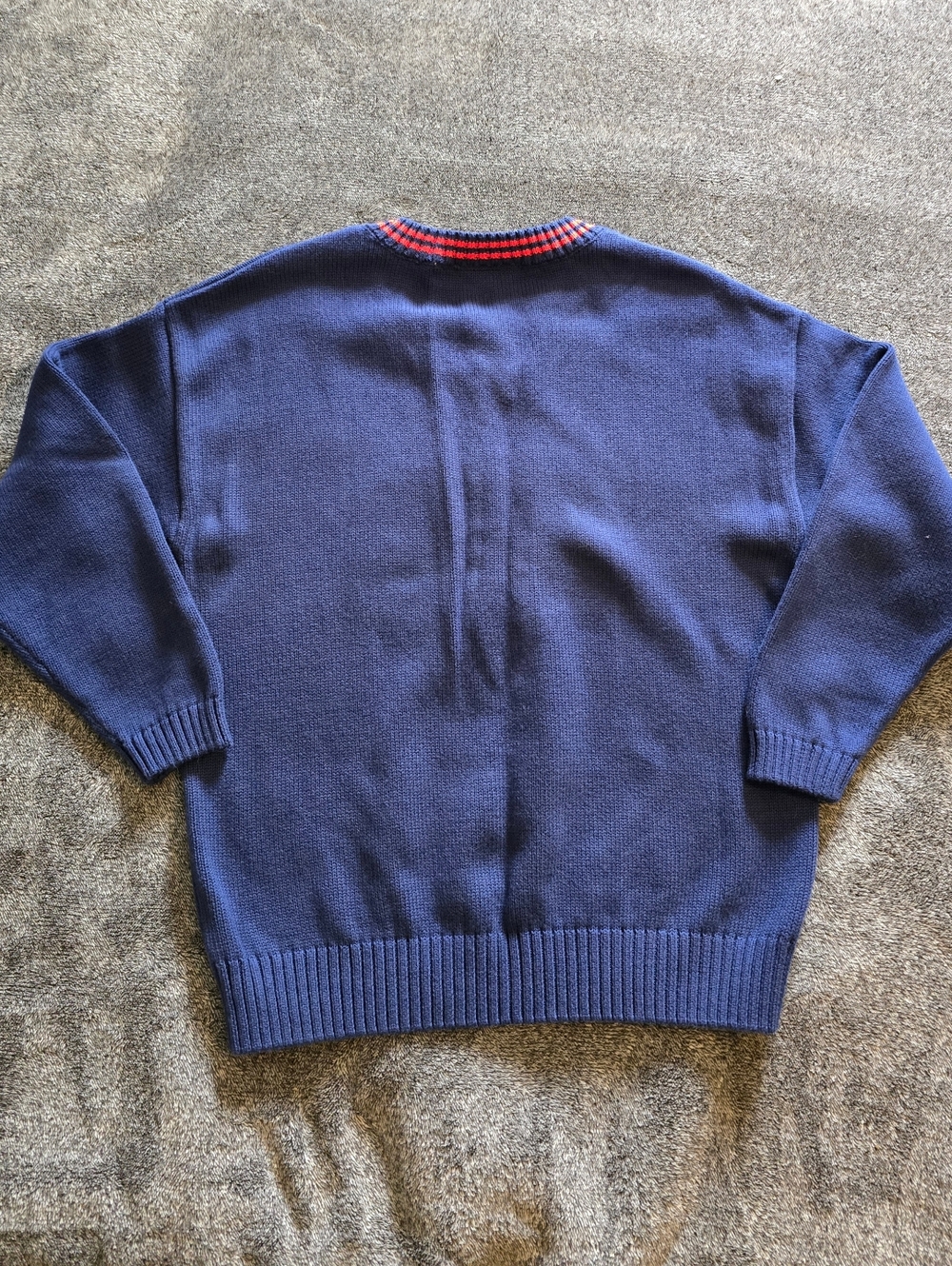Mini Rodini E.T. Intarsia V-Neck Sweater - Picture 5 of 5